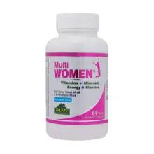 قرص مولتی وومن آلفا ویتامینز 60 عددی | Multi Women Tablet 60 Count - Alfa Vitamins