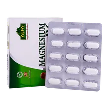 قرص منیزیم b6 آلفا ویتامینز | Magnesium + Vitamin B6 Tablet - Alfa Vitamins 