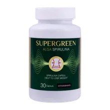 کپسول سوپر گرین اسپیرولینا زرین دارو | Zarin Darou Super Green Spirulina 30 caps
