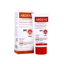 ضد آفتاب رنگی SPF46 آردن پوست حساس | Ardene Total Sunblock Tinted Cream No Chemical Sunscreens SPF46