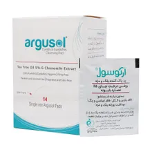 پد پاک کننده پلک و مژه آرگوسول | Eyelids and Eyelashes Cleansing Pad - Argusol