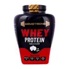 پودر پروتئین وی وانیلی آرمسترانگ 1800 گرمی | Armstrong Whey Protein Vanilla Flavor