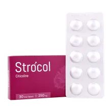 قرص استروکل سیتی کولین 250 اشبال شیمی | Strocol Citicoline 250ml Oral Tablet - AshbalChemi