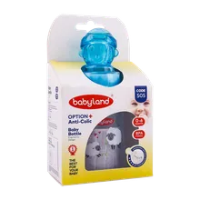 شیشه شیر بیبی لند کد 505 دسته دار 0 تا 6 ماهگی | Orthodontic Baby Bottle Code 505 - Baby Land