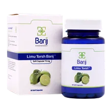 کپسول لیمو ترش 75 باریج اسانس | Limu Torsh 75 mg Soft Capsule - Barij Essence