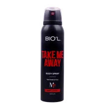 اسپری بدن مردانه Take Me Away بیول | Take Me Away Body Spray for Men - Bio'l