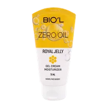 کرم ژل آبرسان پوست چرب بیول رویال ژلی 70 میلی لیتری | Gel Cream Moisturizer Royal jelly - Bio'l