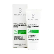 فلوئید آبرسان پوست چرب و مختلط بیزانس | Face Moisturizing Fluid for Combination & Oily Skin - Byzance
