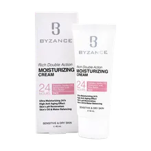 کرم آبرسان بیزانس پوست خشک و حساس | Face Moisturizing Cream for Sensitive & Dry Skin