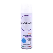 ژل اصلاح پوست حساس کاسپین بدون الکل | Caspian Sensitive Shaving Gel 200 ml
