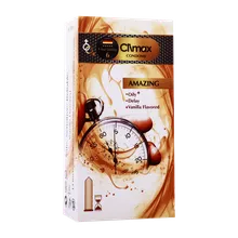 کاندوم تاخیری وانیل کلایمکس 12 عددی | Climax Amazing Condom 12 Pcs