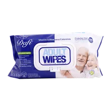 دستمال مرطوب بزرگسال دافی ۱۰۰ عددی |  Body Wet Wipes For Adults - Dafi