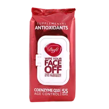 دستمال مرطوب پاک کننده آرایش چشم دافی آنتی اکسیدانت | Antioxidants Make Up Removing Wipes - Dafi