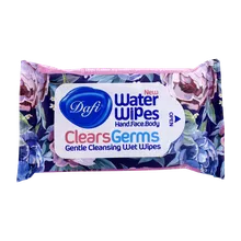 دستمال مرطوب پاک کننده دست و صورت دافی 12 عددی | Hand And Face Wet Wipes - Dafi