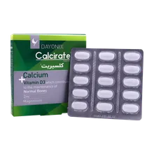 قرص کلسیریت دایونیکس فارما | Calcirate Caplet - Dayonix Pharma
