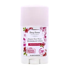 دئودورانت بدن رز دیپ سنس | Organic Rose Water Deodorant Stick - Deep Sense