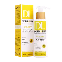 کرم مو خشک و آسیب دیده درمالیفت بدون آبکشی | Hair Cream Dry & Damaged - DERMALIFT