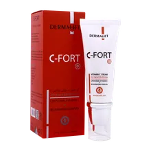 کرم ویتامین سی فورت درمالیفت پوست خشک | C-FORT Vitamin C Cream for Normal and Dry Skin - Dermalift