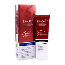 ضد آفتاب پوست خشک SPF50 امونی | Emoni Lucidient Sunscreen Cream