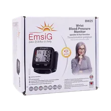 فشارسنج مچی دیجیتال امسیگ مدل BW25 | Digital Wrist Sphygmomanometer BW25 - EMSIG