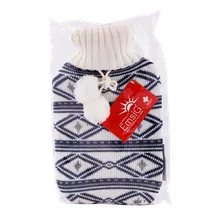 کیسه آب گرم امسیگ مدل HB202 Plus بافت هندسی | Hot Water Bottle HB202 Plus Geometric - Emsig