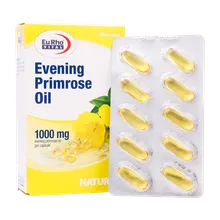 کپسول ایوینینگ پرایم رز اویل 1000 یوروویتال | Evening Primrose Oil 1000 mg - EuRho VITAL