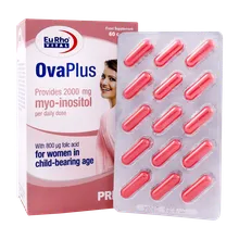 کپسول اواپلاس یوروویتال بهبود باروری بانوان 60 عددی | OvaPlus Capsule - Eurho vital