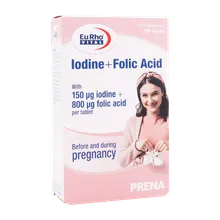قرص ید و فولیک اسید یوروویتال | Iodine And Folic Acid - EuRho VITAL