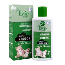 شامپو سر و بدن بچه اورین 200 میلی لیتری | Evrin Baby's Hair & Skin Gentle Cleanser