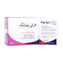پودر فرتی بیوتیک زنان فرتی فارم | Ferty Pharm Ferty Biotic Woman 30 Sachets
