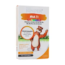 قرص مولتی ویتامین جویدنی فیشر کیندر | Multi Chewable Tablet - Fisher Kinder
