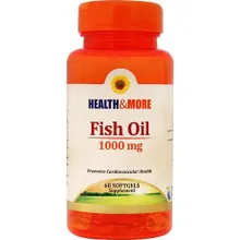 کپسول روغن ماهی 1000 هلث اند مور | Fish Oil Softgel - Health & More