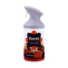 اسپری خوشبو کننده هوا فلورت سری فرش سامر سان سیت | Floret Summer Sunset Air Freshener Fresh Series