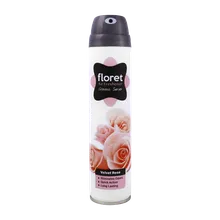 اسپری خوشبو کننده هوا فلورت ولوت رز سری کلاسیک | Floret Velvet Rose Air Freshener Classic Series