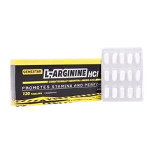 قرص ال آرژنین 1000 میلی گرمی ژن استار 120 عددی | Genestar L-Arginine 1000 mg 120 Tablet