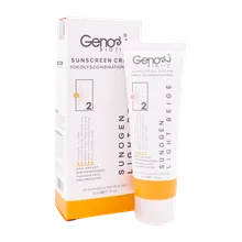 ضد آفتاب پوست چرب SPF50 سانوژن ژنوبایوتیک | Sunogen Sunscreen Cream for Oily and Combination Skin SPF 50 - Genobiotic