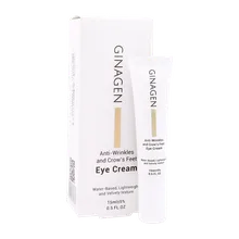 کرم دور چشم ضد چروک ژیناژن 15 میلی لیتری |  Ginagen Anti Wrinkles And Crows Feet Eye Cream 