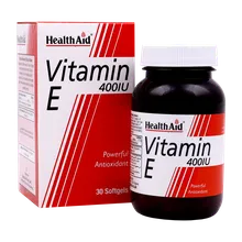 کپسول ویتامین E 400 هلث اید | Vitamin E Softgel 400 IU - Health Aid
