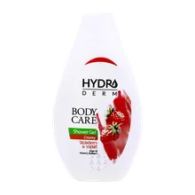 شامپو بدن کرمی ماست و توت فرنگی هیدرودرم | Hydroderm Strawberry And Yogurt Creamy Shower Gel