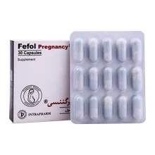 کپسول ففول پرگننسی اینترافارم | Fefol Pregnancy Capsule - Intrapharm