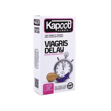 کاندوم تاخیری ویاگریس کاپوت 12 عددی | Viagris Delay 12 Pcs Condoms - Kapoot