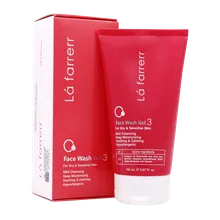 ژل شستشوی صورت پوست خشک و حساس 3 لافارر | Face Wash Gel 3 For Dry And Sensitive Skin La farrerr