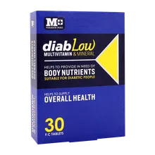 قرص مولتی ویتامین و مینرال دیاب لو ام پلاس | Diab Low - M Plus