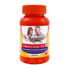 قرص کلسیم سیترات و د3 مگنوم ویتامینز | Calcium citrate + d3 - Magnum Vitamins
