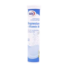 قرص جوشان منیزیم B6 یوروویتال | Magnesium + Vitamin B6 Effervescent Tablets - Eurho vital