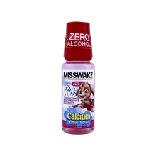 دهانشویه کودک کلسیم و پروتئین شیر میسویک صورتی | Misswake Calcium Plus Milk Mouthwash For Kids 