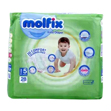 پوشک کامل بچه سایز 5 مولفیکس | Baby Diaper Size 5 - Molfix