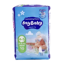 پوشک استخری مای بیبی سایز 4 تا 5 متوسط 10 عددی | Medium Size 4-5 Baby Swimming Pants 10 pcs - My Baby