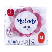 نوار بهداشتی اولترا خیلی نازک سایز متوسط مای لیدی | My Lady ultra thin medium size 10 pcs