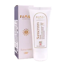 ضد آفتاب SPF50 بی رنگ مات پوست چرب ناک | Sunscreen Cream SPF 50 Invisible - Nak